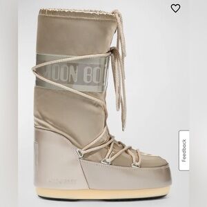SOLD ❌ Platinum Moon Boots